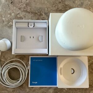 Google Nest WiFi Router and Accessories - White